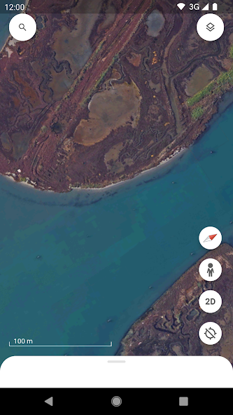 Google Планета Земля скриншот