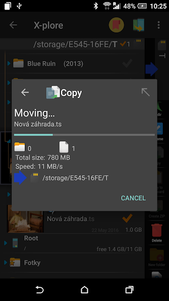 X-plore File Manager скриншот
